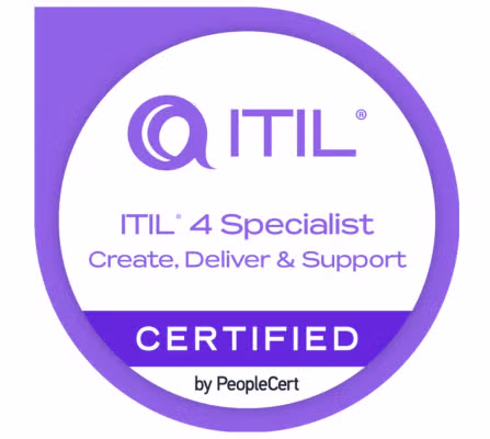 ITIL4 Specialist
